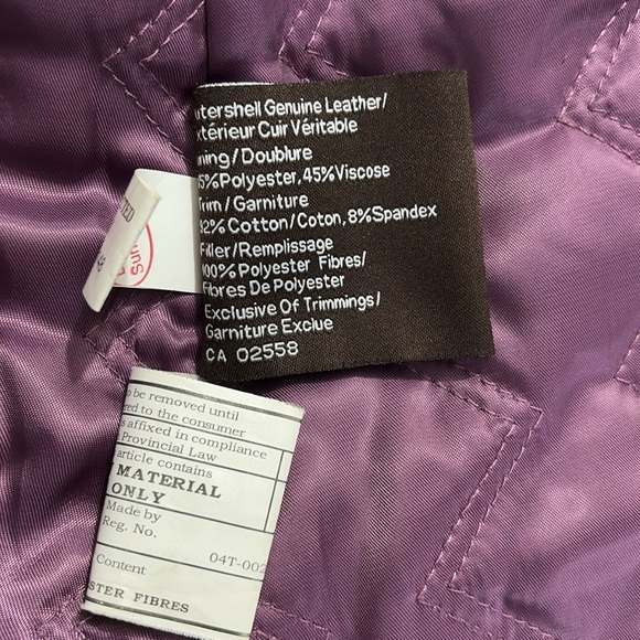 DANIER Vintage Black Hooded Leather Jacket Size XS - Picture 7 of 9